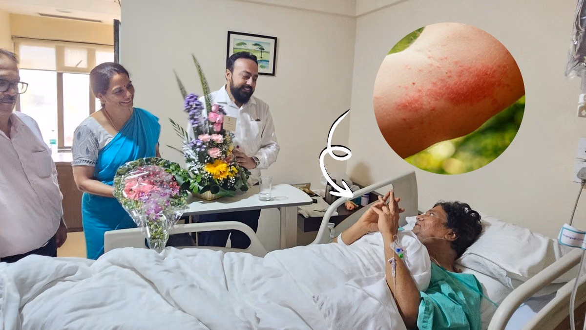 ज़हरीले कीड़े के काटने के बाद राजेश शर्मा की अस्पताल से पहली चौंकाने वाली तस्वीर ने फैंस को परेशान कर दिया है!