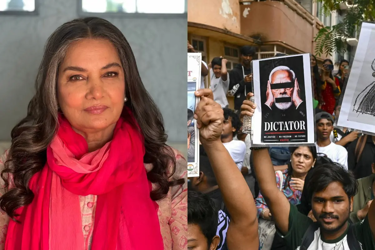शबाना आज़मी को स्वाइन फ़्लू हुआ, आइसोलेशन की सलाह के कारण स्टूडेंट प्रोटेस्ट में शामिल नहीं हो पाईं!