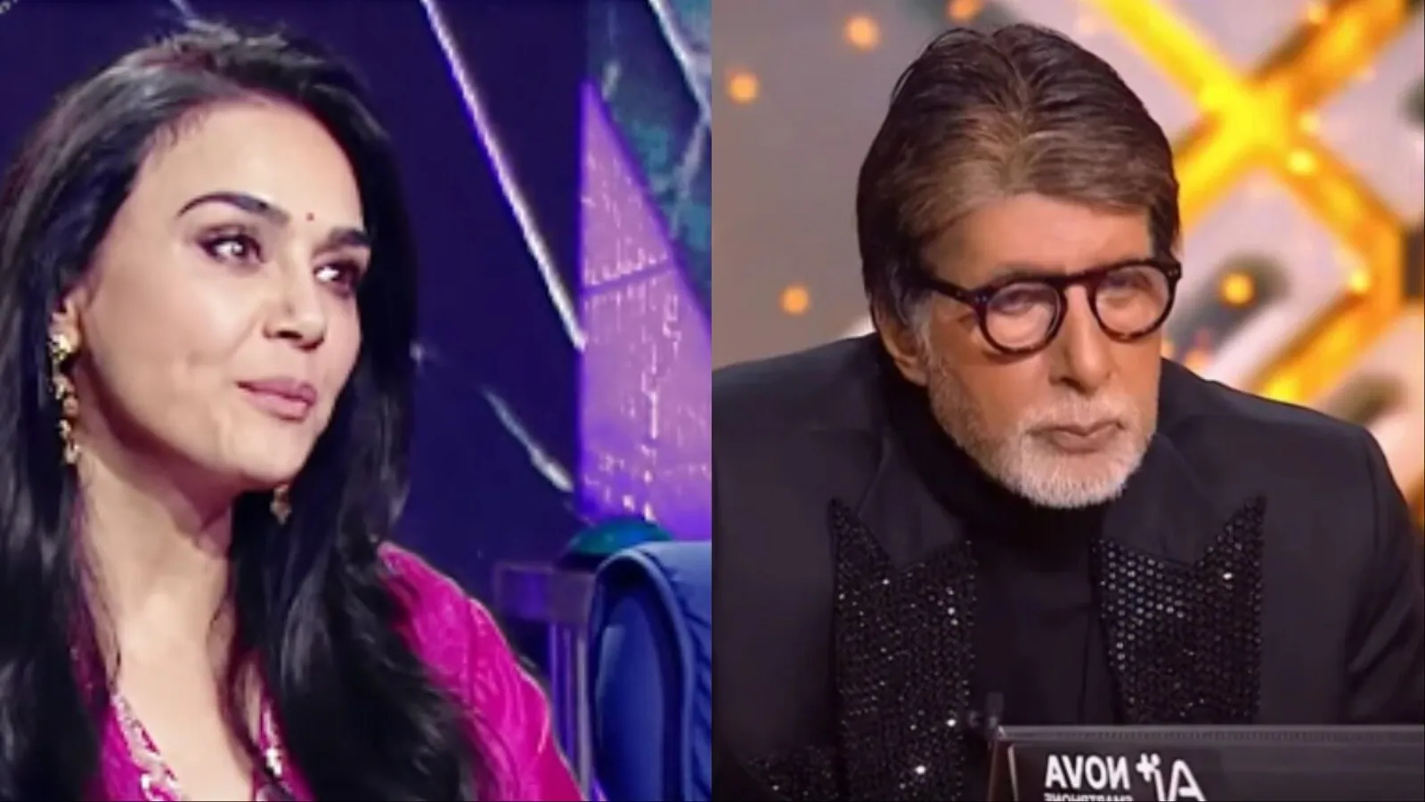 अमिताभ बच्चन ने KBC पर प्रीति ज़िंटा से उनके जन्मदिन की शुभकामनाओं का जवाब न देने के बारे में पूछा!