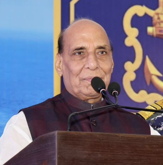 रक्षा मंत्री श्री राजनाथ सिंह ने विशाखापत्तनम में ‘बाराखाना’ के दौरान भारत की बढ़ती समुद्री शक्ति, स्वदेशी नौसैनिक क्षमता और सामरिक सामर्थ्य के बारे में बतलाया