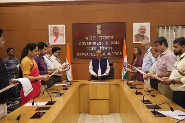 न्याय विभाग का स्वच्छता ही सेवा अभियान 2026 सफलतापूर्वक सम्पन्न