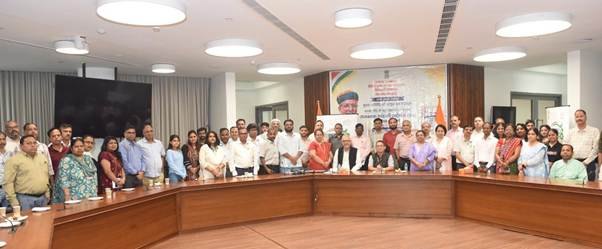 विधायी विभाग ने विशेष अभियान 6. के तहत अभिलेख प्रबंधन पर कार्यशाला का किया आयोजन