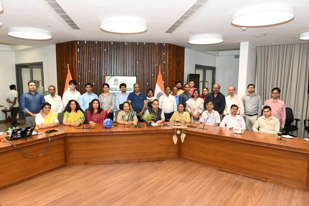 विधि और न्याय मंत्रालय के विधायी विभाग ने विशेष अभियान 6 के अंतर्गत ई-कचरा निपटान पर कार्यशाला का आयोजन किया