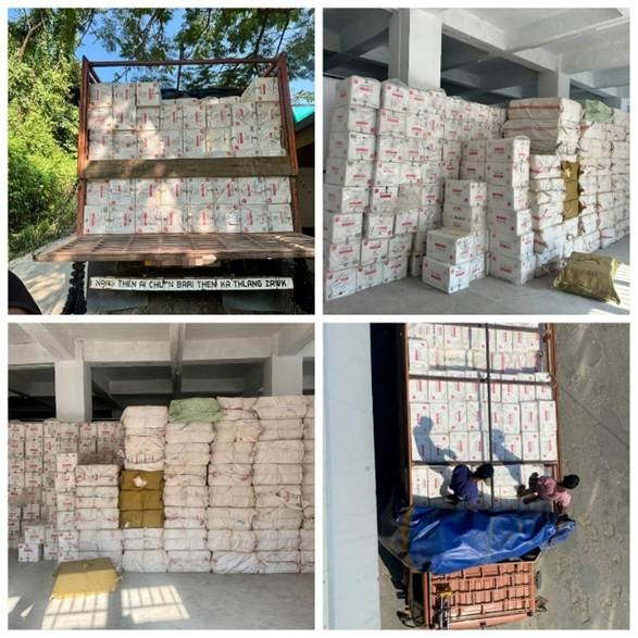 मिजोरम में डीआरआई ने कुल 8.64 करोड़ रुपये कीमत की 43 लाख से अधिक विदेशी मूल की तस्करी की सिगरेट जब्त की; एक शख्स गिरफ्तार
