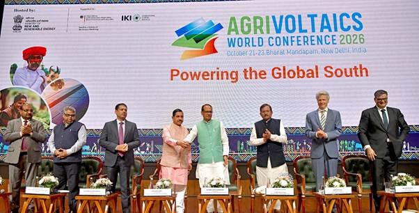 भारत ने 'एग्रीवोल्टाइक्स विश्व सम्मेलन 2026' का आयोजन किया