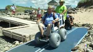 Inclusive for all': N.S. beach's new chairs let people with disabilities take a dip (CANADA)