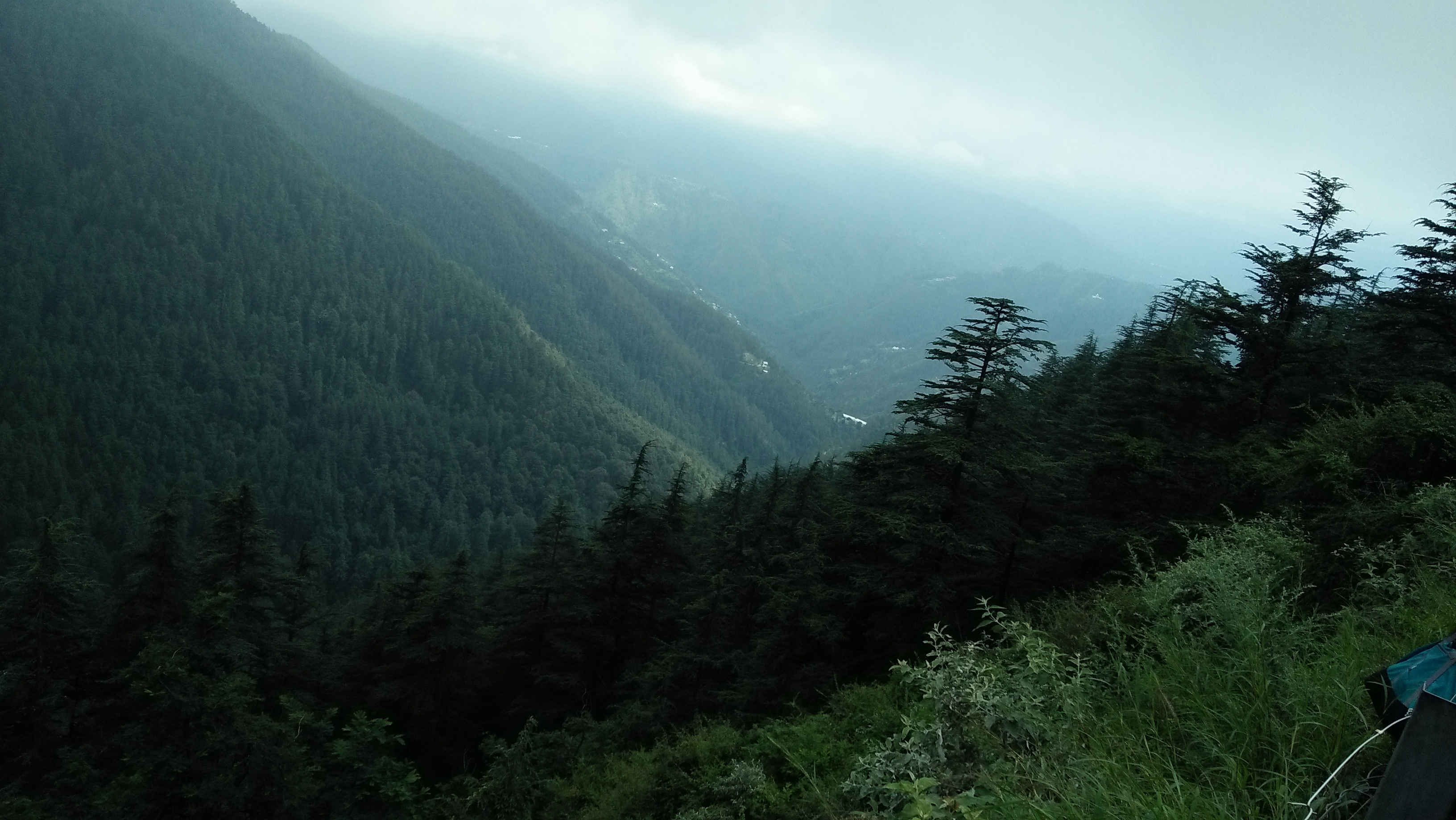in lap of nature