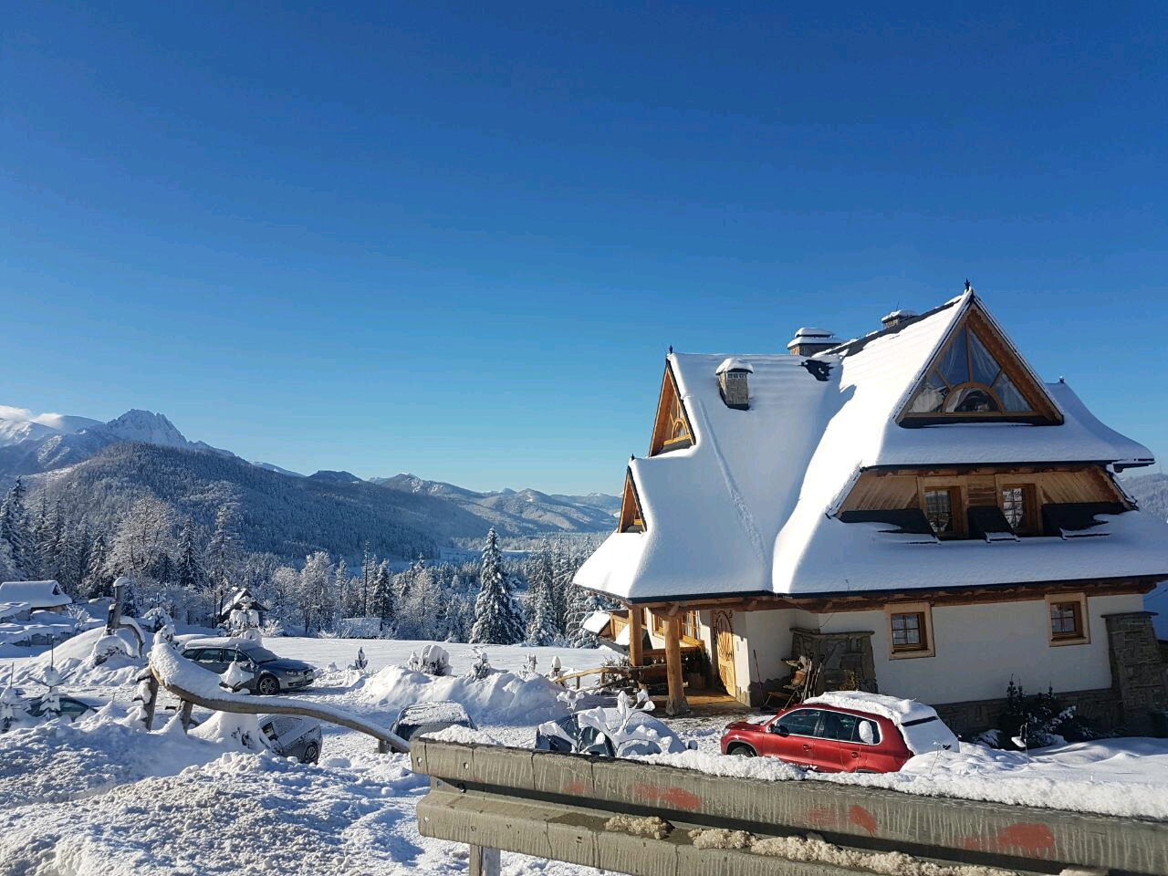 Snow... Awesome View