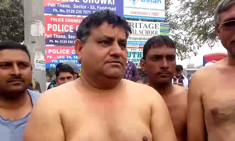 प्रशासन से परेशान भड़ाना ने दी आत्मदाह की धमकी