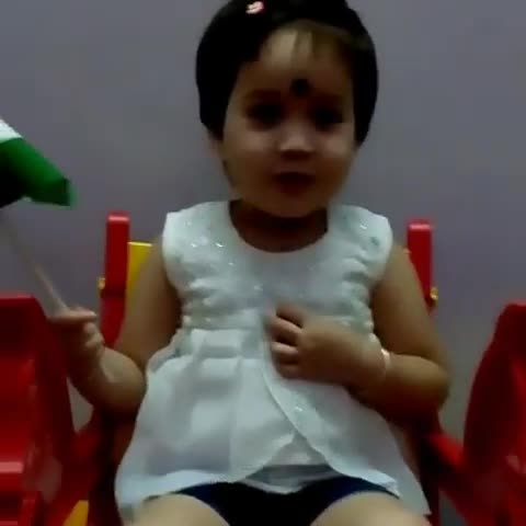 Little patriotic doll