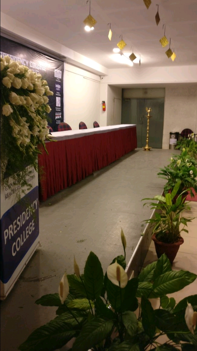 Place for the inauguration! Presidency College showing a glimpse of the fut