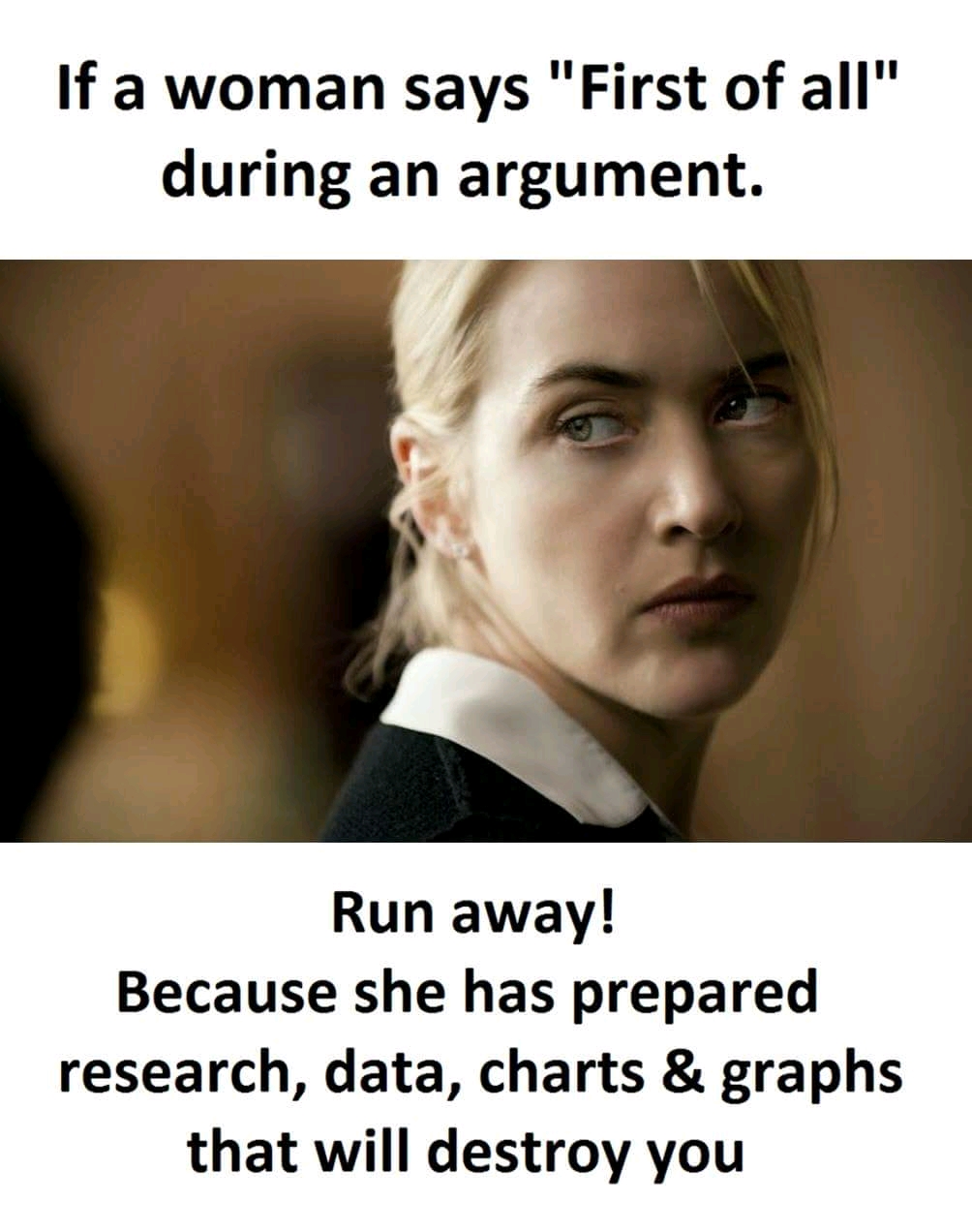 during an arguement
