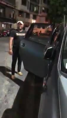 Sachin was passing by late at night at Bandra .... and he saw that the Metr