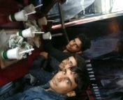 enjoying at McDonald's