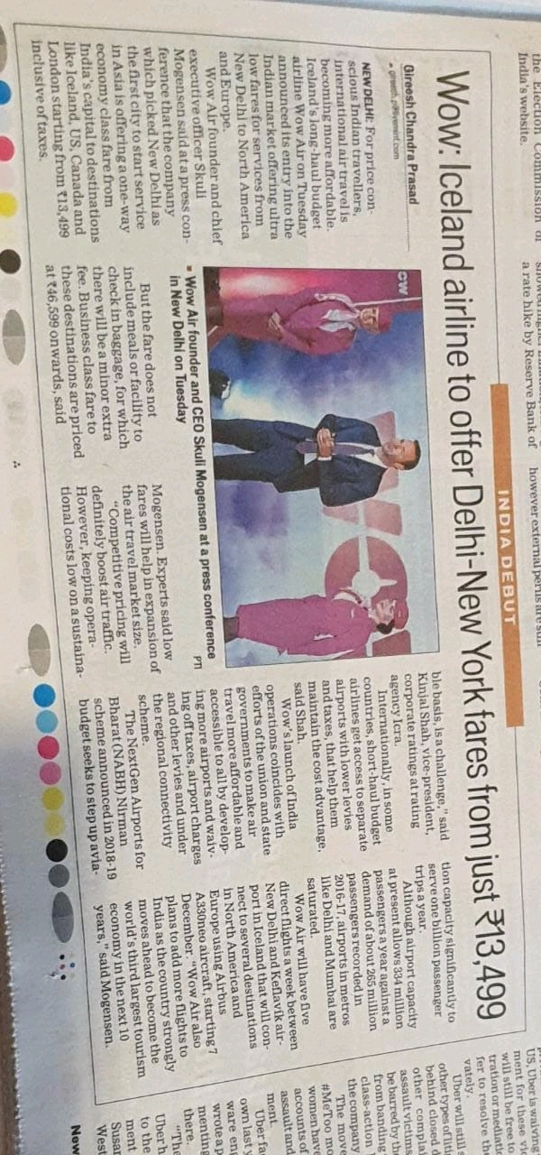 ICELAND  AIRLINES ON  DISCOUNT