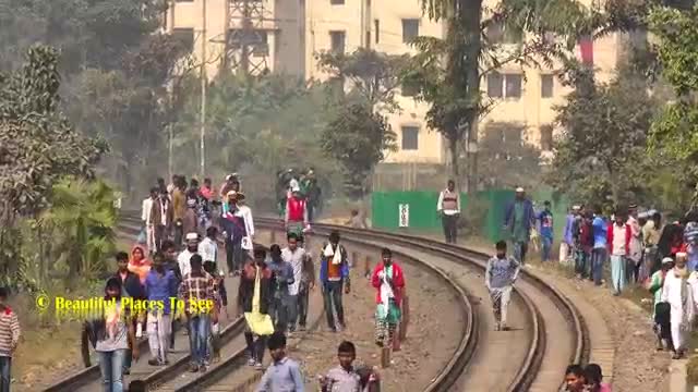 Going to their destinations for eid in Bangladesh