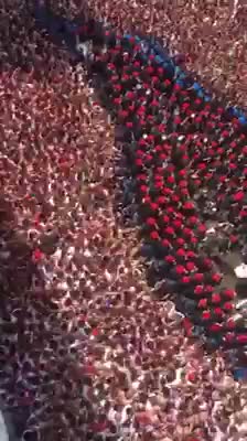 Croatia celebrated FIFA 2018 entry into final