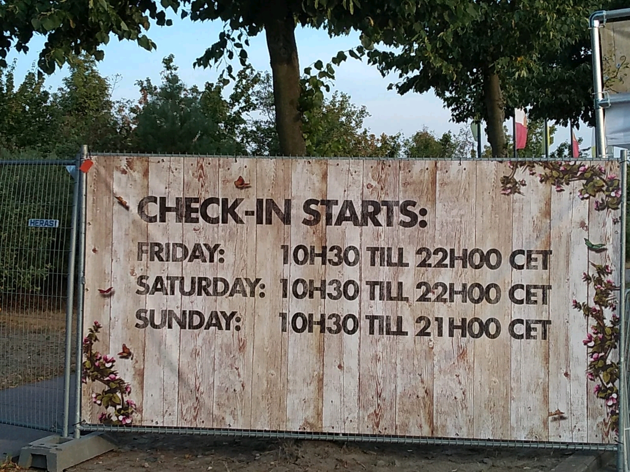 Entrance Map for Tomorrow Land