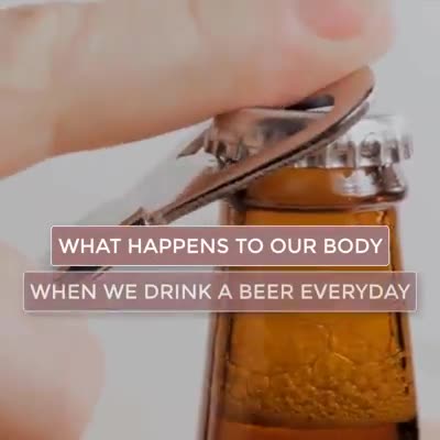 A beer a day,  keeps the Doctor  away...