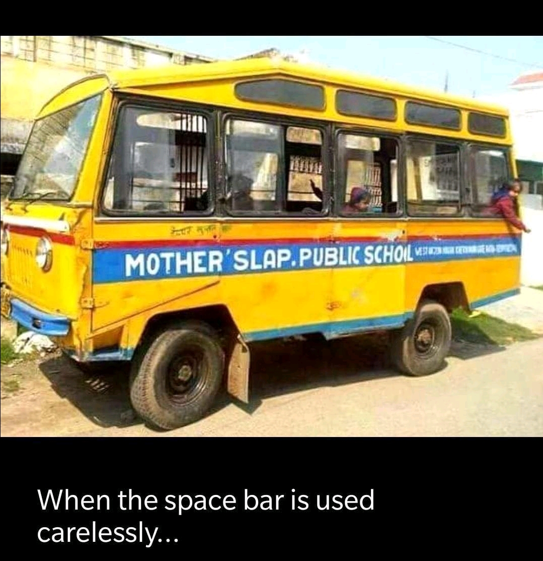 Mothers lap can become a slap!