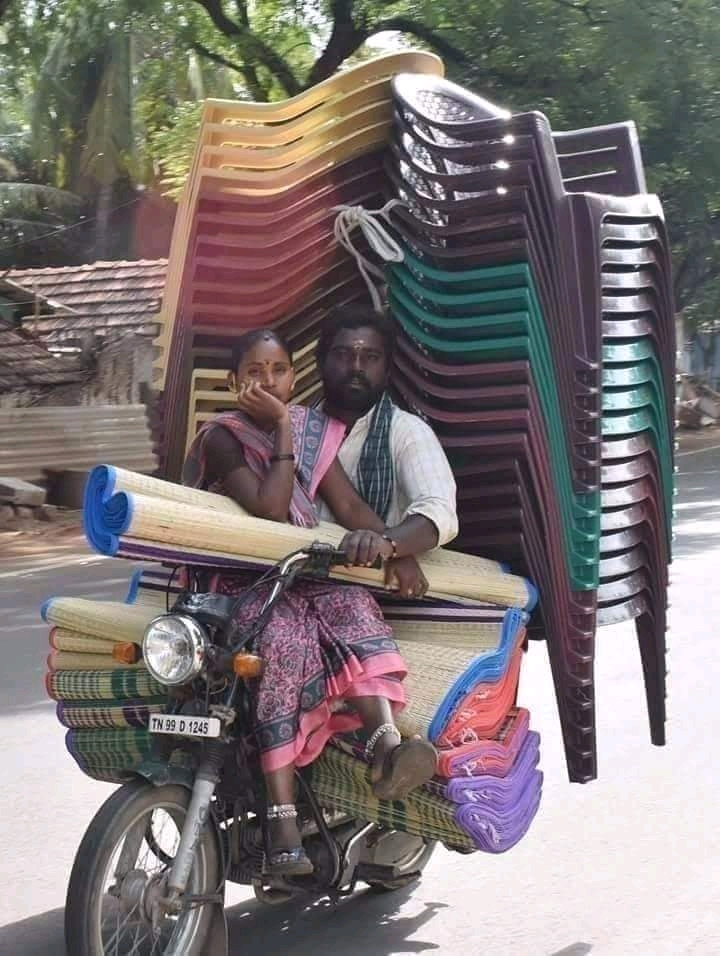 Great balance of Wife Bike and Life
