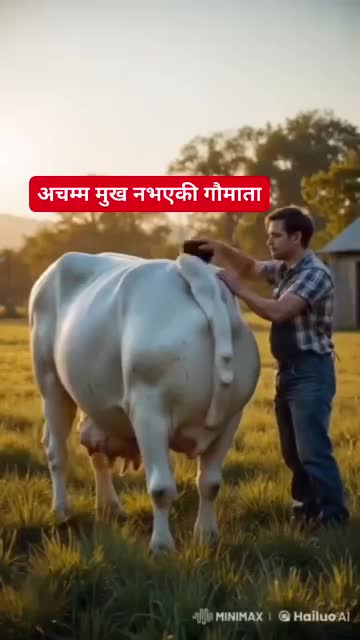 देख्नु भयों साथी हरू बिना मुखको गौमाता