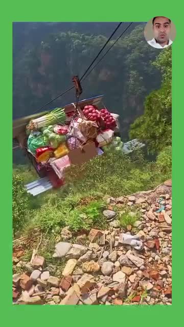 जिप लाईन बाट रासन पानी सागसब्जी ओसारपसार गरिँदै