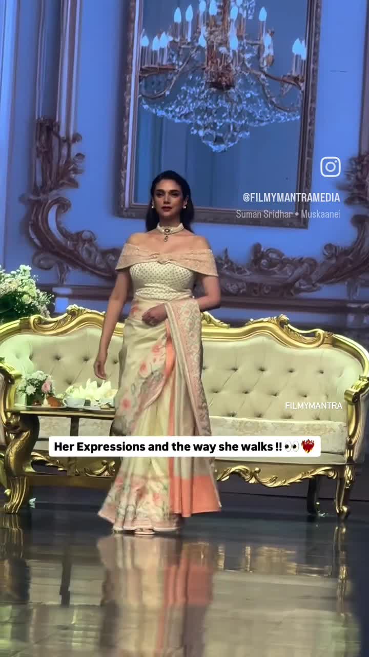 #Aditi #RampWalk 💋🔥