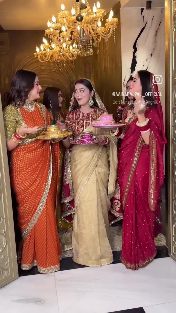 #KarwaChaut #Celebration 😍