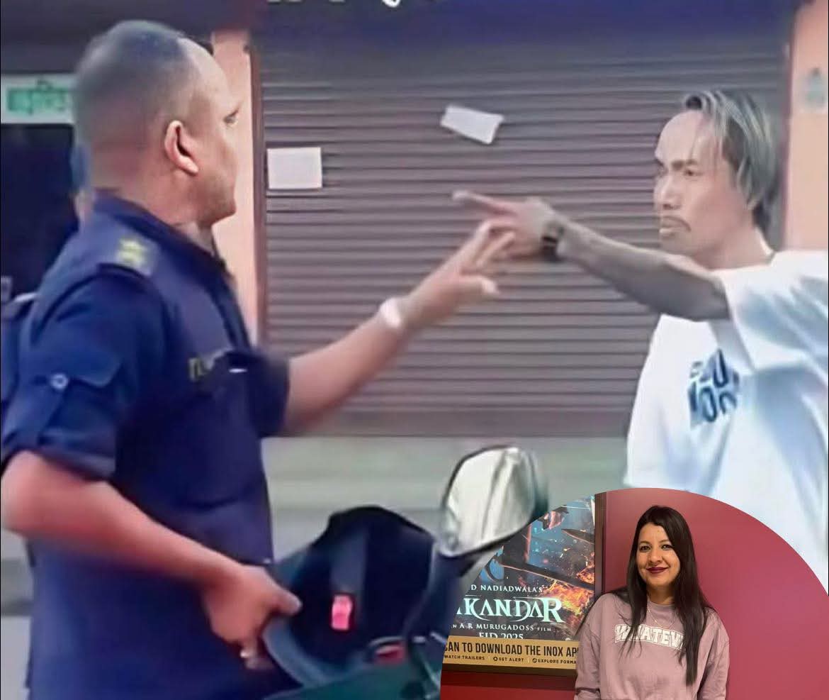 डियुटी मा खटिएका प्रहरी लाई एउटा बाहुन को छोरा लें पिटे को छ तपाईं के भन्नु हुन्छ।।