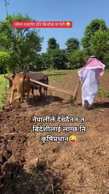 नेपाल कृषि प्रधान देश हों