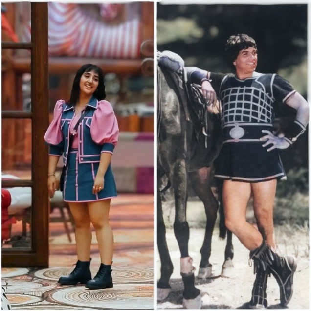 Same same but different 🤣🤣
#Biggboss19 look