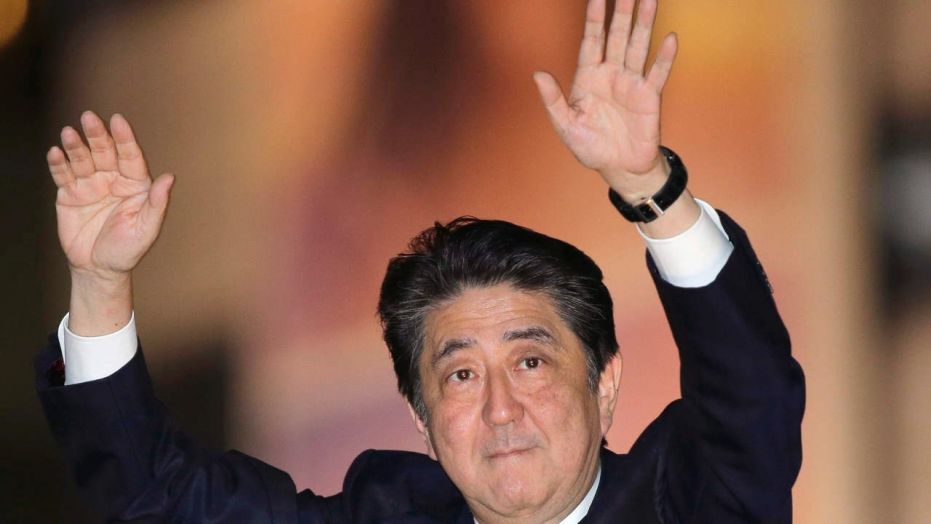 Abe Cements Hold on Power With Election Win in Japan . Abe will be in the Longest term ever.