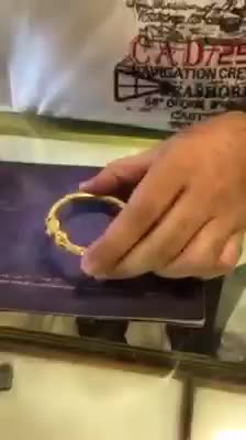 Kalyan jewellery in Dubai . They closed and sealed the shop and arrested owners