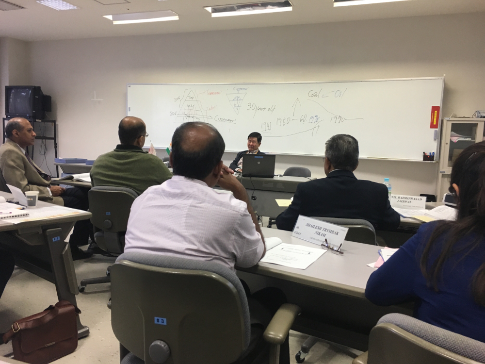 AOTS course Organised by Japanese Govt. for overseas training and technical support initiated by MR. Modi for sustainable Partnerships