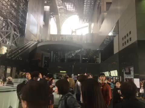 Kyoto station ... busiest station .