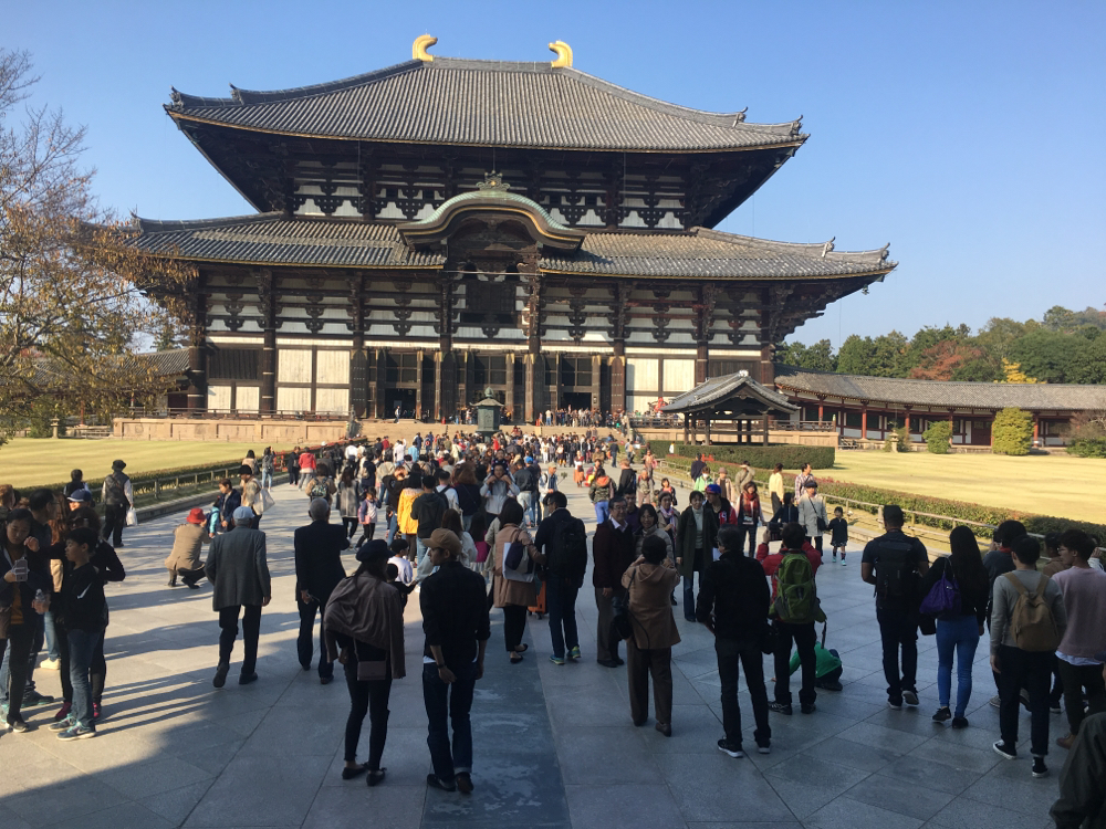 Todaiji Temple , The Great Budha Temple at Nara, Japan