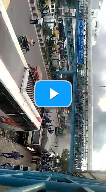 Ram Rahim Verdict-Bus Burnt