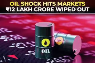 Sensex Plunges 2,400 Points in Brutal Open – ₹12 Lakh Crore Wiped Out as Iran-Israel War Sends Oil Soaring Past $118!