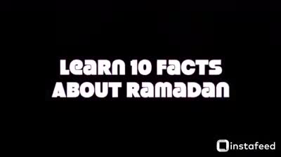 10 Facts About Ramadan
