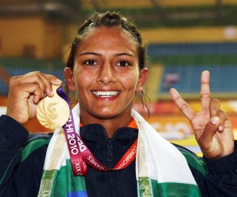 Geeta Phogat wins gold at All India Police Championship.