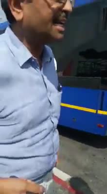 IndiGo staff members & a passenger engaged in a brawl at Delhi airport.