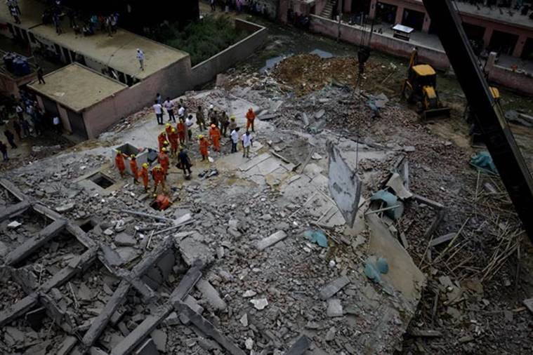 Greater Noida buildings collapse HIGHLIGHTS: Four more bodies recovered, toll rises to nine